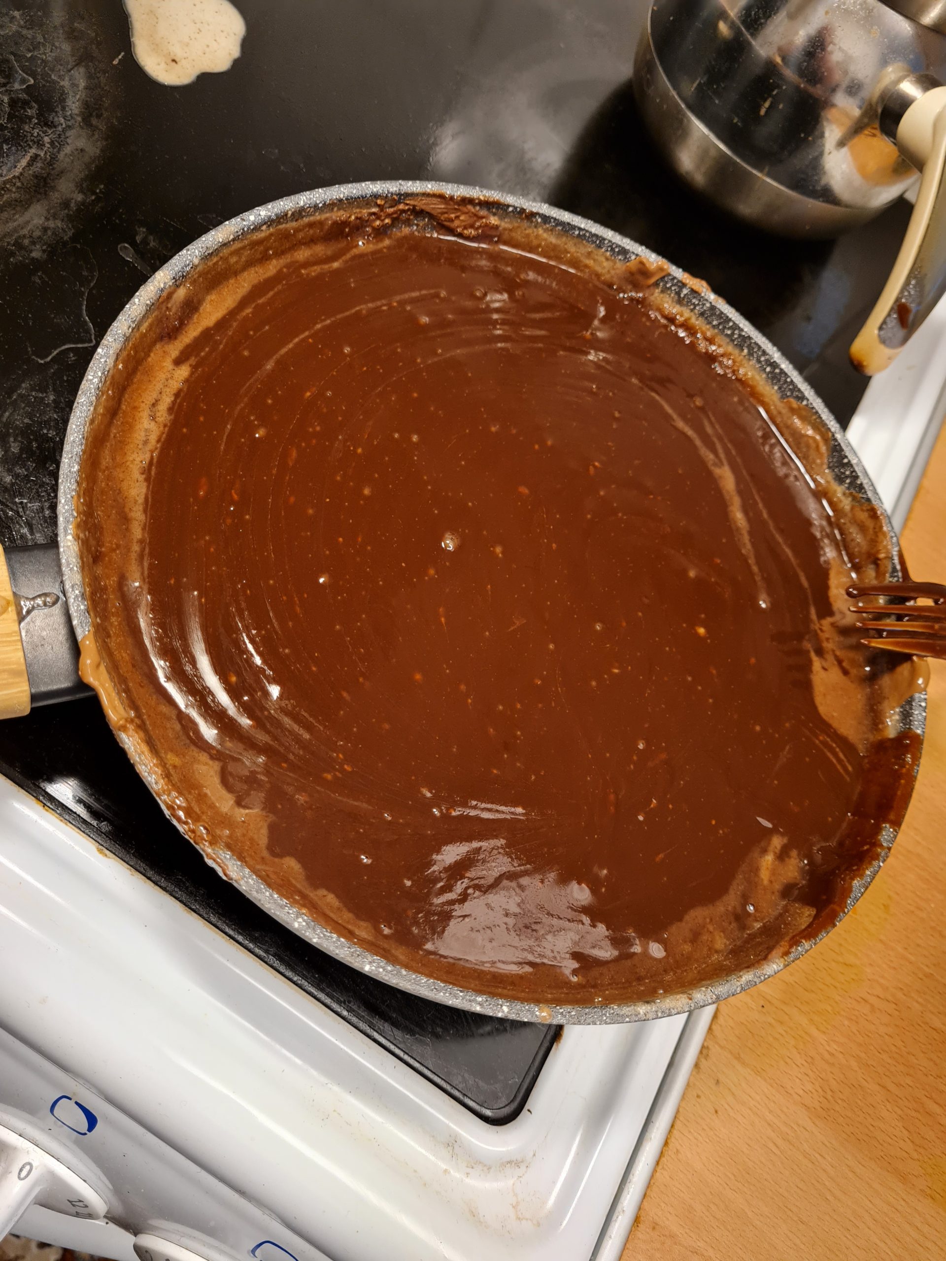 Amerikansk pannkaka med choklad