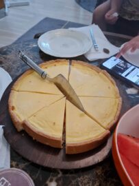 I dag blev det cheesecake på agendan