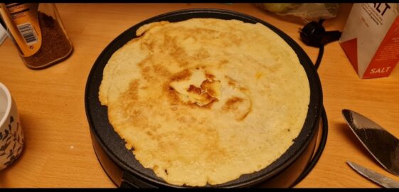 bakverk pannkakor som i sagan om pannkakan!